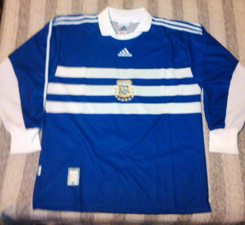 maillot de foot argentine gardien 1998 rétro