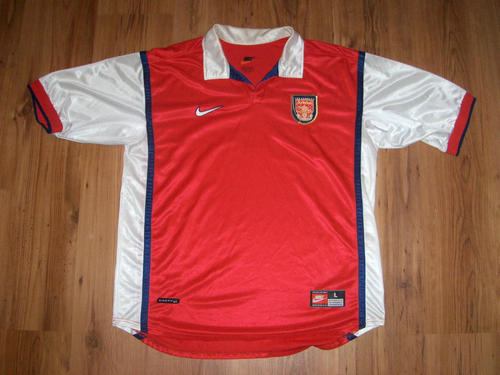 maillot de foot arsenal fc domicile 1998-2000 pas cher