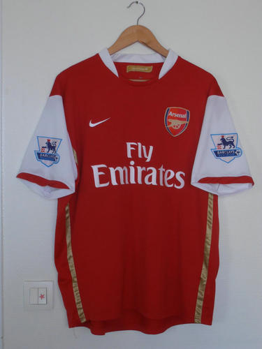 maillot de foot arsenal fc domicile 2006-2008 pas cher