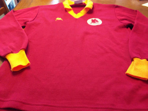 maillot de foot as rome domicile 1983-1986 pas cher