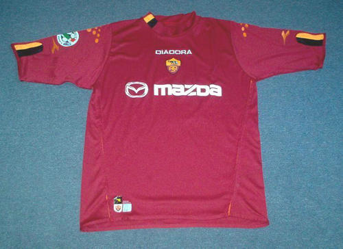 maillot de foot as rome domicile 2003-2004 pas cher