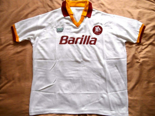 maillot de foot as rome exterieur 1987-1989 pas cher