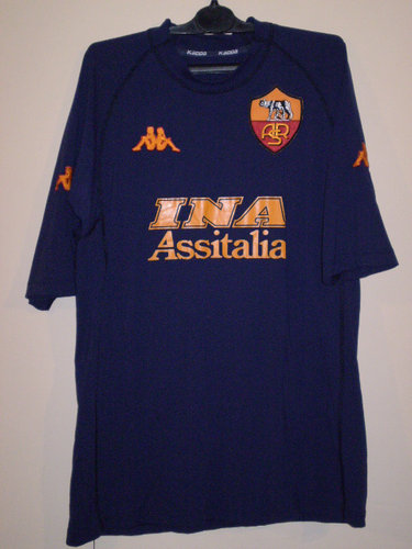 maillot de foot as rome third 2000-2001 pas cher