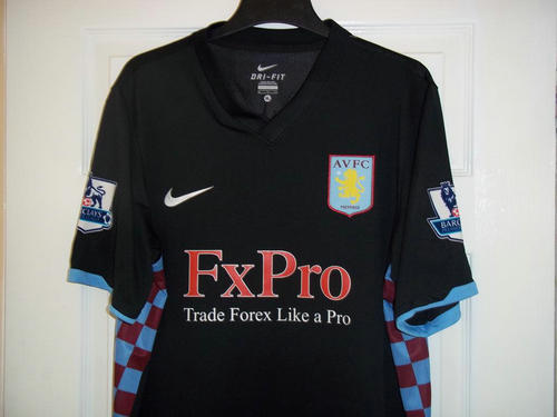 maillot de foot aston villa exterieur 2010-2011 pas cher