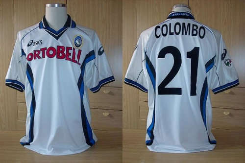 maillot de foot atalanta bergame exterieur 2001-2002 rétro