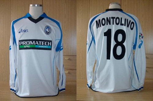 maillot de foot atalanta bergame exterieur 2003-2004 rétro