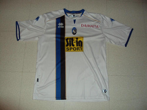 maillot de foot atalanta bergame exterieur 2009-2010 rétro