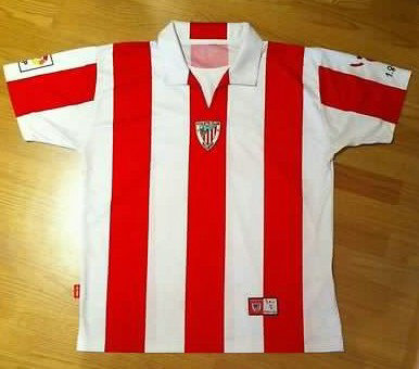 maillot de foot athletic bilbao domicile 2007-2008 rétro