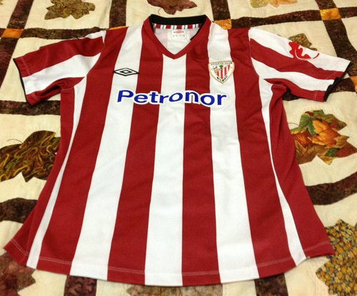 maillot de foot athletic bilbao domicile 2012-2013 rétro