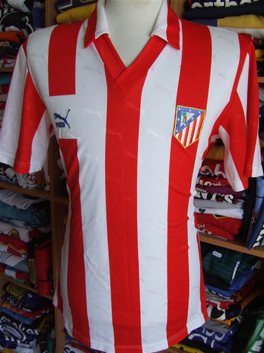 maillot de foot atlético de madrid domicile 1987-1988 pas cher