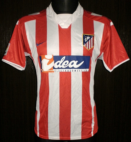 maillot de foot atlético de madrid domicile 2002-2003 rétro