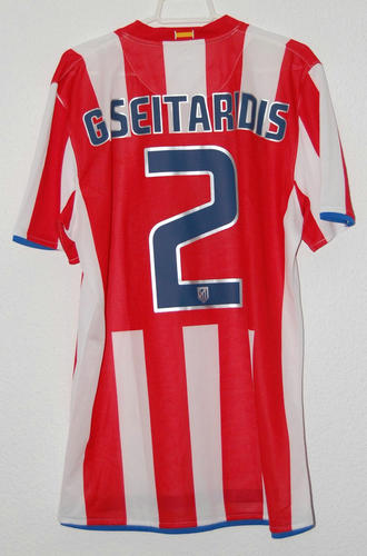 maillot de foot atlético de madrid domicile 2008-2009 pas cher