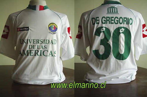 maillot de foot audax italiano exterieur 2004 rétro