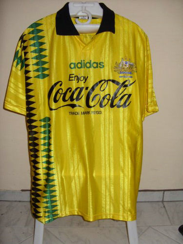 maillot de foot australie domicile 1995-1996 rétro