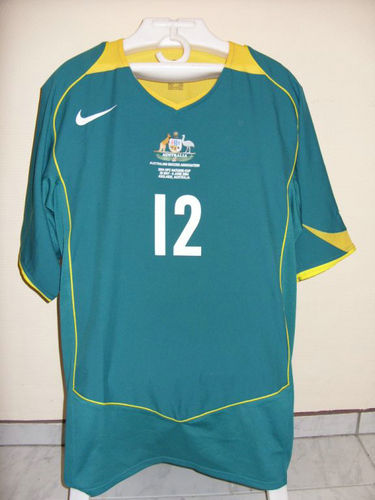 maillot de foot australie domicile 2004 rétro