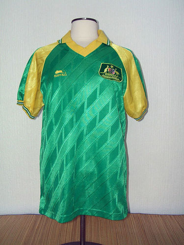 maillot de foot australie exterieur 1987-1989 rétro