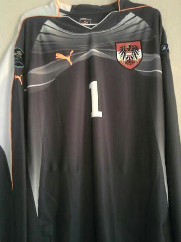 maillot de foot autriche gardien 2010-2011 rétro