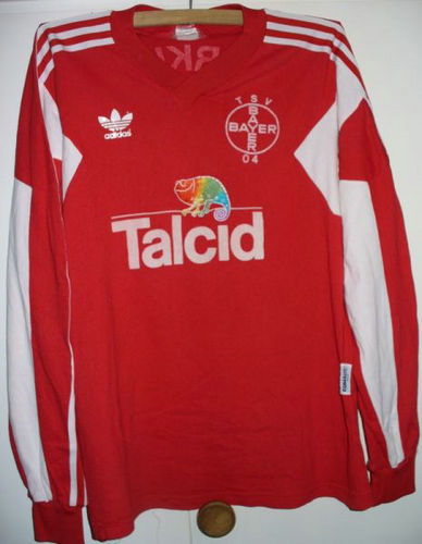 maillot de foot bayer leverkusen domicile 1990-1991 pas cher