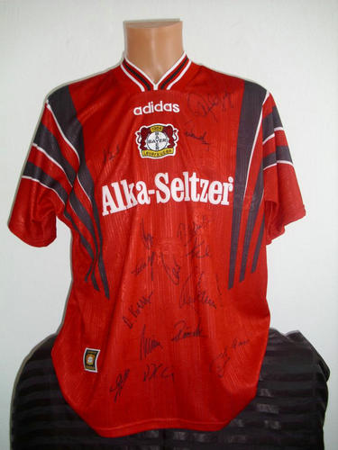 maillot de foot bayer leverkusen domicile 1996-1997 pas cher