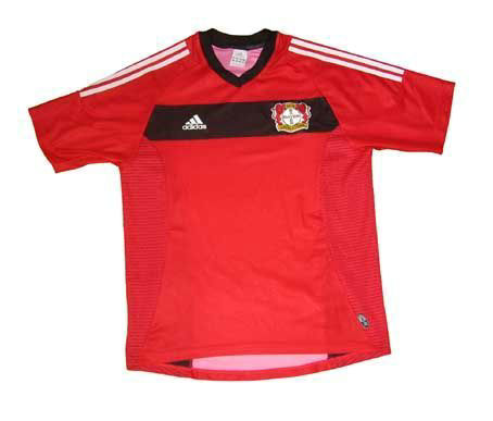 maillot de foot bayer leverkusen domicile 2003-2004 rétro