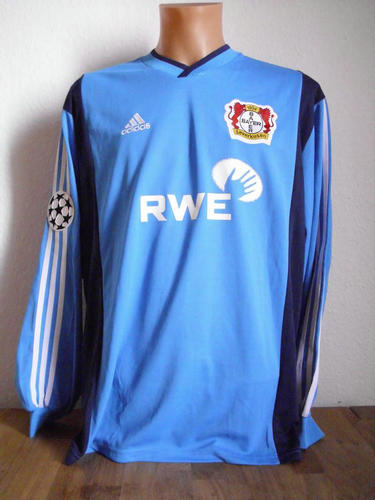 maillot de foot bayer leverkusen exterieur 2002-2003 rétro