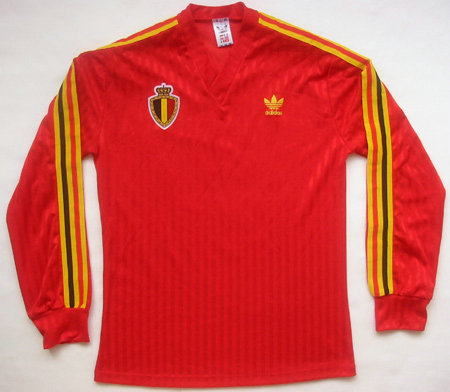 maillot de foot belgique domicile 1990-1992 pas cher