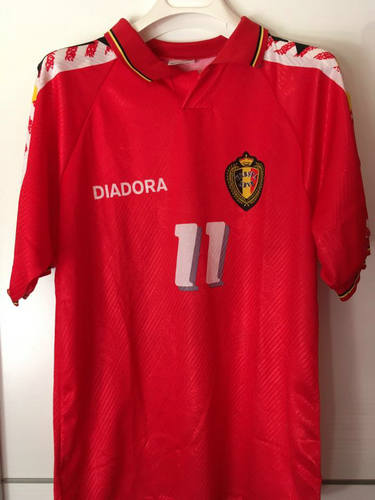 maillot de foot belgique domicile 1995-1996 pas cher