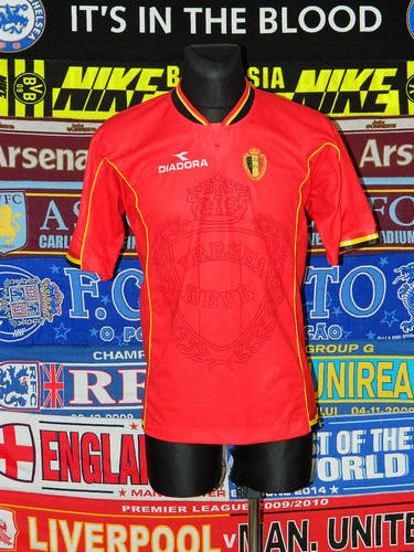 maillot de foot belgique domicile 1997-1998 pas cher