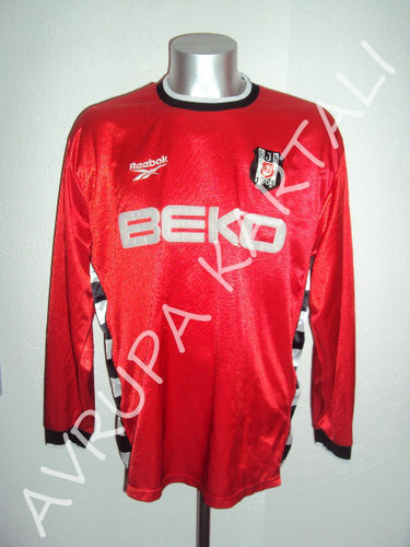 maillot de foot beşiktaş jk exterieur 2000-2001 rétro