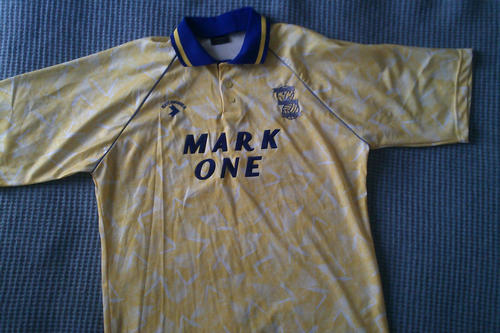 maillot de foot birmingham city fc exterieur 1990-1991 pas cher