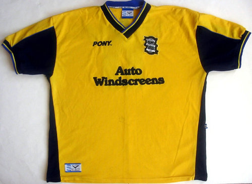 maillot de foot birmingham city fc exterieur 1997-1998 pas cher