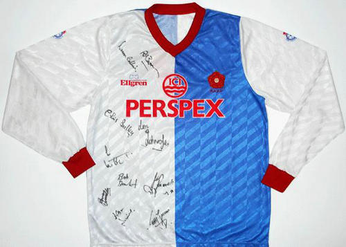 maillot de foot blackburn rovers fc domicile 1988-1989 pas cher