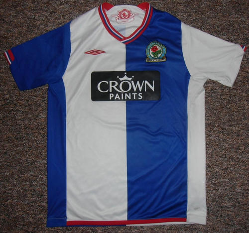 maillot de foot blackburn rovers fc domicile 2009-2010 pas cher