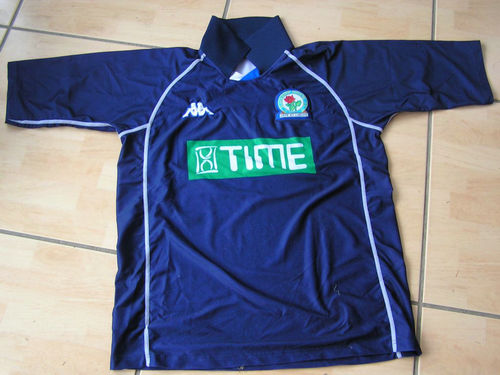 maillot de foot blackburn rovers fc exterieur 2001-2002 pas cher