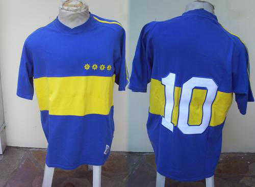 maillot de foot boca juniors domicile 1981 rétro