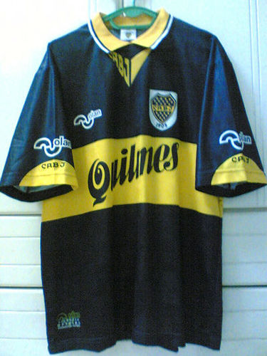 maillot de foot boca juniors domicile 1995-1996 rétro