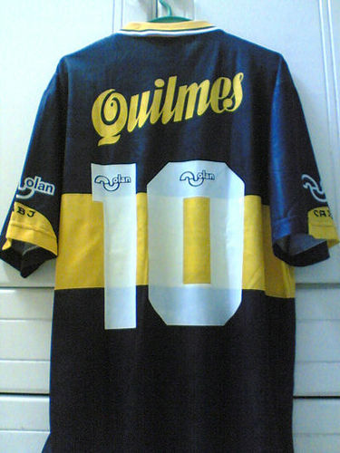 maillot de foot boca juniors domicile 1995-1996 rétro