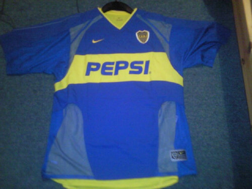 maillot de foot boca juniors domicile 2003-2004 rétro