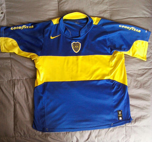 maillot de foot boca juniors domicile 2004-2006 rétro