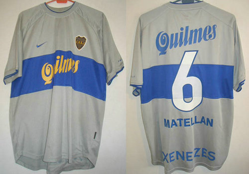 maillot de foot boca juniors third 2000 rétro