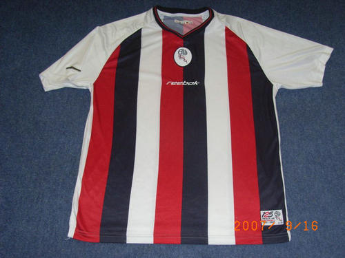 maillot de foot bolton wanderers particulier 2002-2003 pas cher