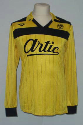 maillot de foot borussia dortmund domicile 1985-1986 pas cher