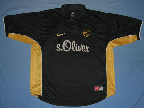 maillot de foot borussia dortmund exterieur 1998-2000 pas cher