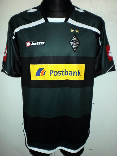 maillot de foot borussia mönchengladbach exterieur 2009-2010 rétro