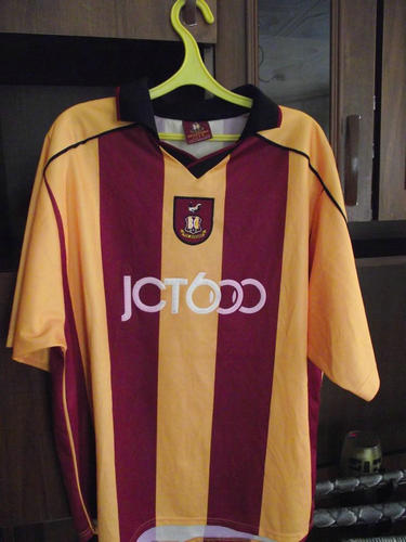 maillot de foot bradford city afc domicile 2001-2003 pas cher