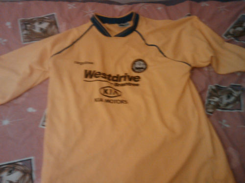 maillot de foot braintree town domicile 2005-2006 rétro