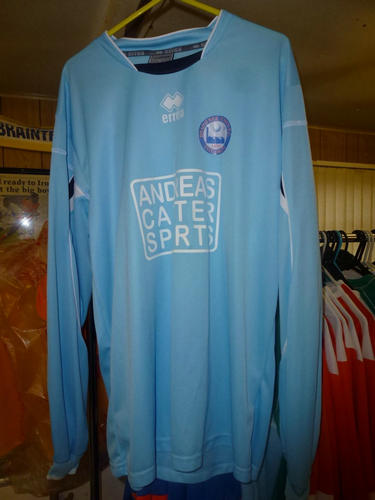 maillot de foot braintree town gardien 2012-2014 rétro