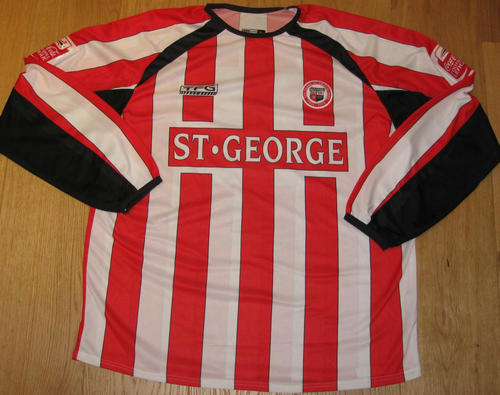 maillot de foot brentford fc domicile 2004-2005 rétro