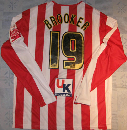 maillot de foot brentford fc domicile 2007-2008 rétro