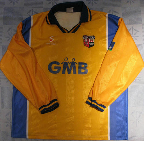 maillot de foot brentford fc exterieur 1998-2000 rétro